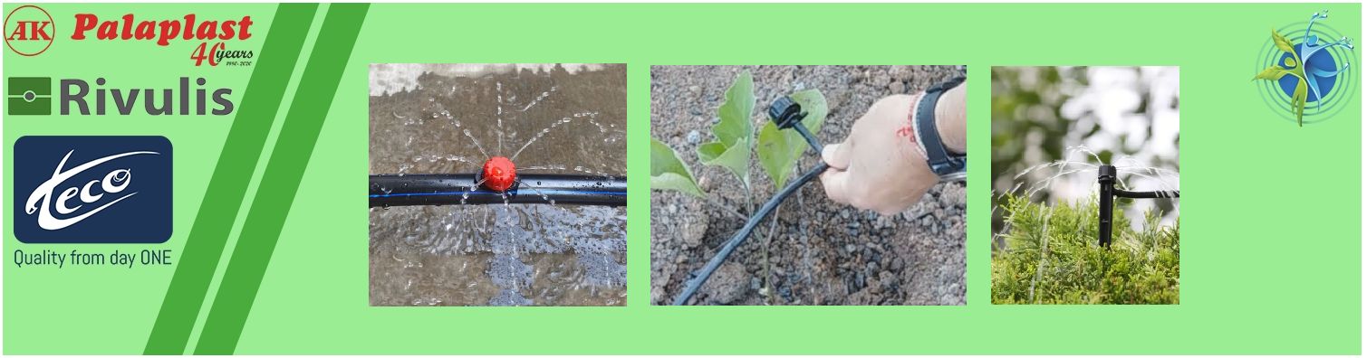 How to Choose the Right Drip Irrigation Emitter for Plant Watering Drip irrigation emitter operating for precise and water-efficient irrigation of plants, pots, and trees.